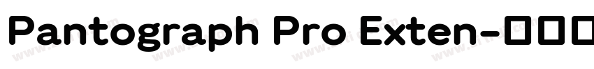 Pantograph Pro Exten字体转换